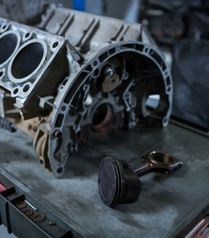 Réparation d’un moteur automobile